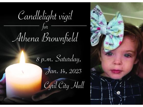 Candlelight Vigil for Athena