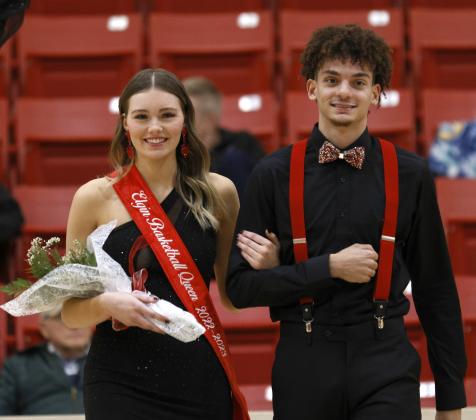 Basketball Queen Taylor Squyres and Jaylon Nettles. RIP STELL | SOUTHWEST CHRONICLE