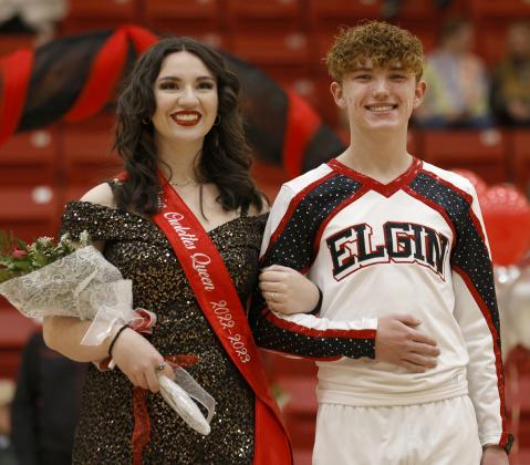Owelettes Queen Kaylee Hickman and Tripp Partee. RIP STELL | SOUTHWEST CHRONICLE