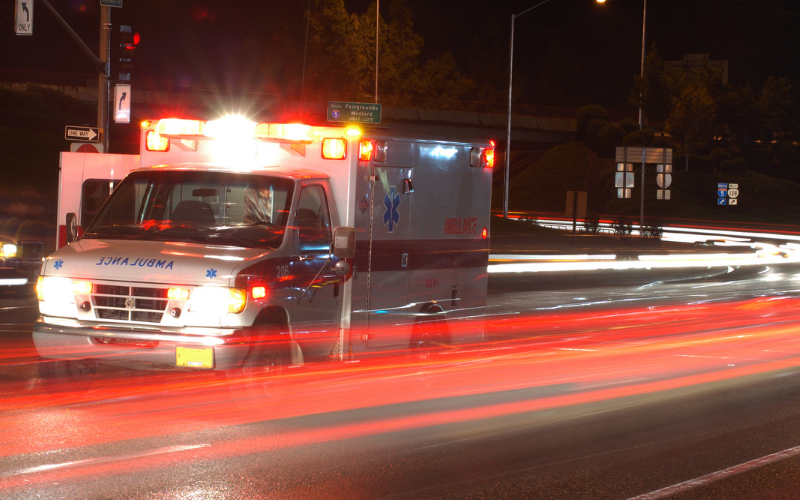 Car accident near Sterling on State Highway 17