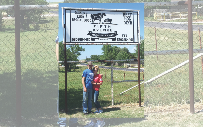 Pictured are owners of a local processing plant, Teddy and Brooke Good. With beef options limited at supermarkets, Fifth Avenue Processing &amp; Retail has been flooded with calls from local customers seeking appointments to have livestock butchered and processed.