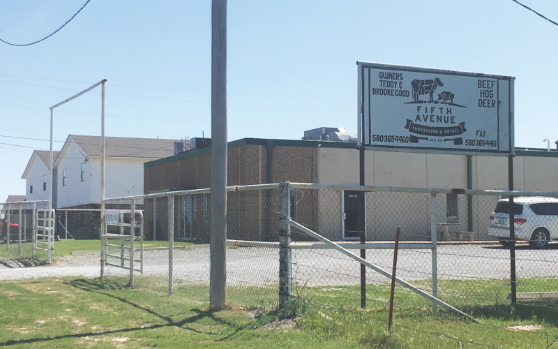 Pictured are owners of a local processing plant, Teddy and Brooke Good. With beef options limited at supermarkets, Fifth Avenue Processing &amp; Retail has been flooded with calls from local customers seeking appointments to have livestock butchered and processed.