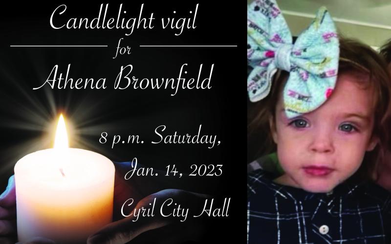 Candlelight Vigil for Athena