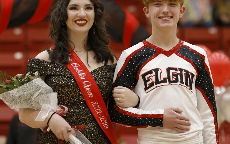 Owelettes Queen Kaylee Hickman and Tripp Partee. RIP STELL | SOUTHWEST CHRONICLE
