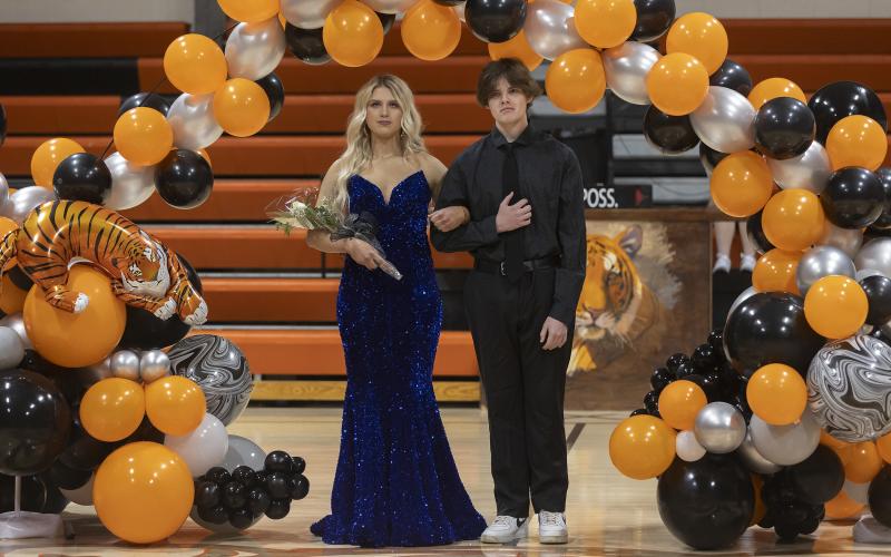 From left to right, Juniors were Shelby Pearson and Auden Lee. HUGH SCOTT JR. | SOUTHWEST CHRONICLE