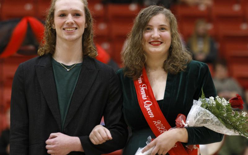Brenden Harris and Tennis Queen Grace Trueblood. RIP STELL | SOUTHWEST CHRONICLE