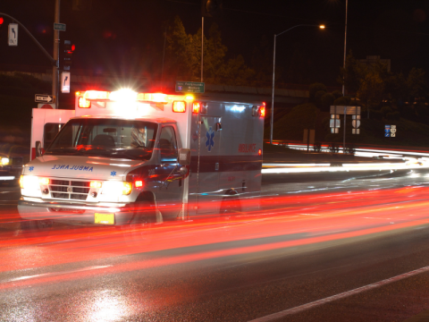 Car accident near Sterling on State Highway 17
