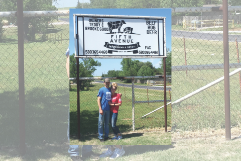Pictured are owners of a local processing plant, Teddy and Brooke Good. With beef options limited at supermarkets, Fifth Avenue Processing & Retail has been flooded with calls from local customers seeking appointments to have livestock butchered and processed.