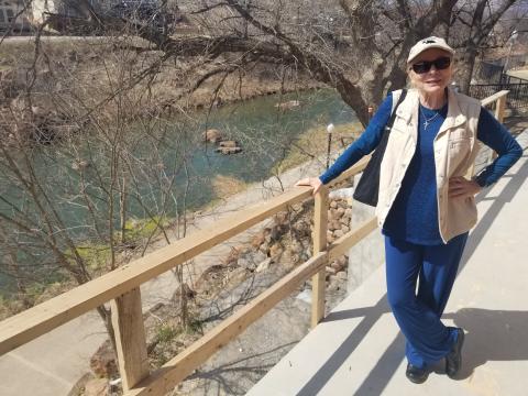 Candace McCoy of Birdhouse Cottages in Medicine Park. Andrew W. Griffin for SWChronicle