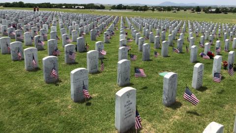 Fort Sill National Cemetery. Photos courtesy Matthew Priest