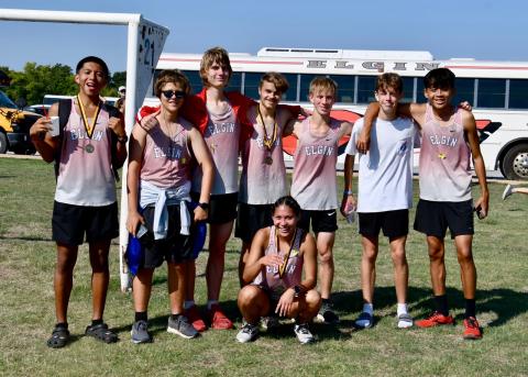 Standing From Left to right: Alan Lares, Sebastian Reeke, Ben Roberts, Jordan Pierce, Tristan Meeker, Jake Jones, and Knalu Brazile. Front row: Kendyl Marrero. Photo provided.