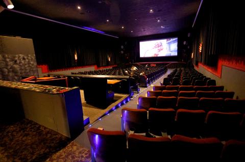 The interior of the Vaska Theatre in Lawton is shown in this image produced Dec. 20. The theater is continuing to draw audiences, despite the challenges facing the film industry. RIP STELL | SOUTHWEST CHRONICLE